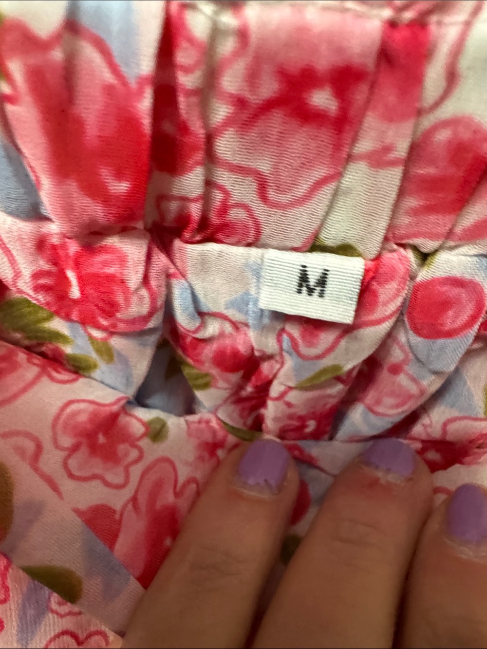 Floral Pink Ruffle Skort - Picture 7 of 7